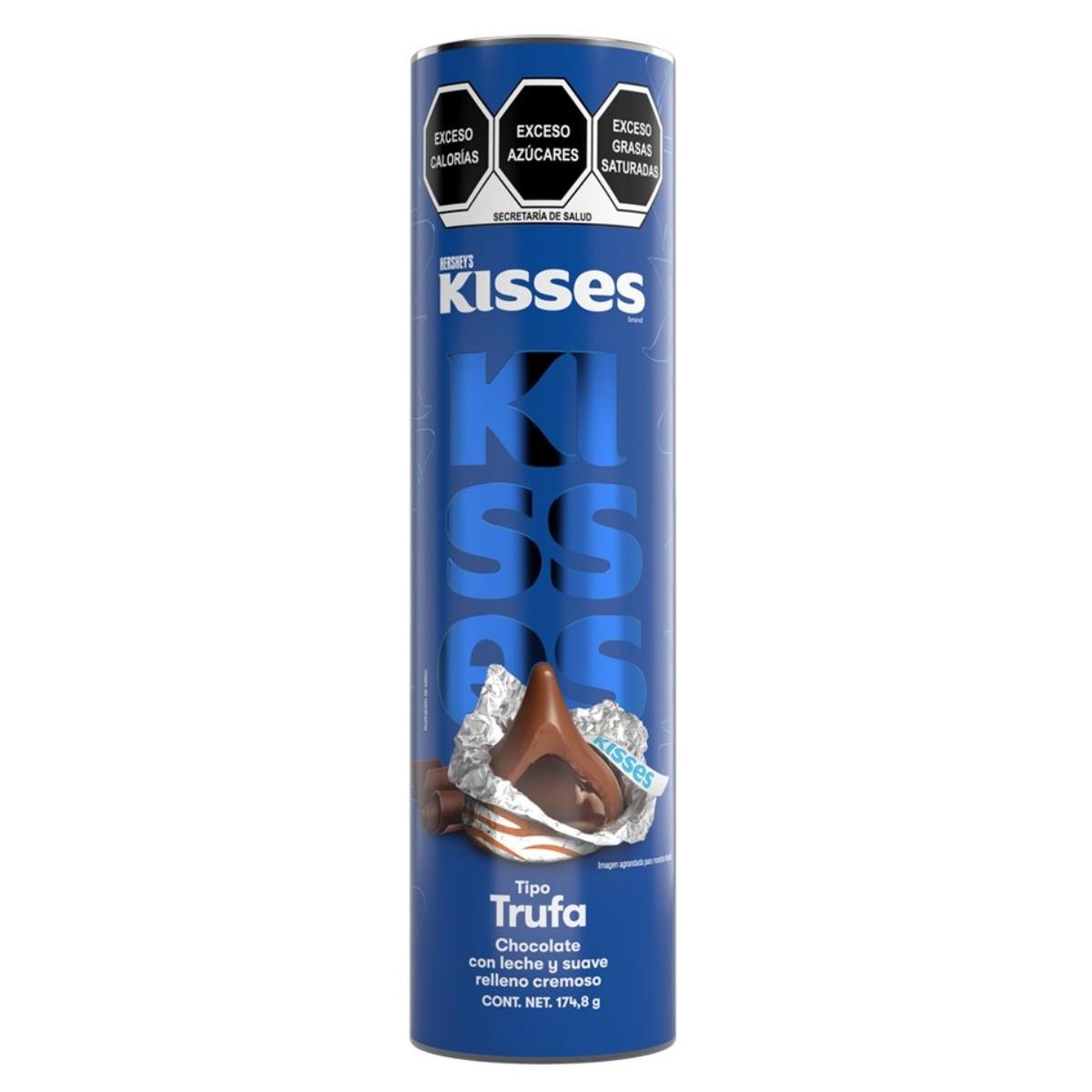 DL CHOC KISSES TRUFA TUBO174.8GR
