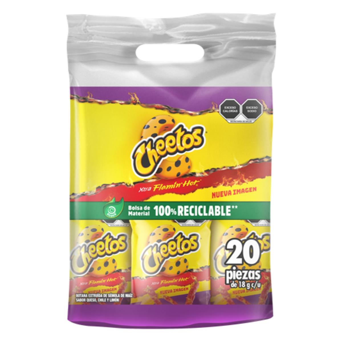 BT CHEETOS FLAMIN HOT PACK5/20PZ