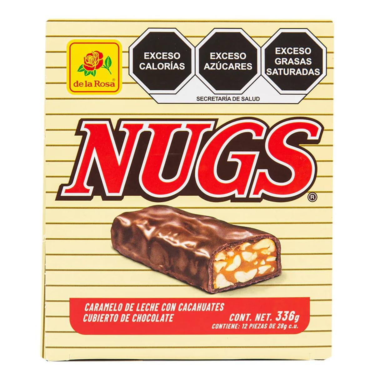 DL CHOC LA ROSA NUGS 12/25GR