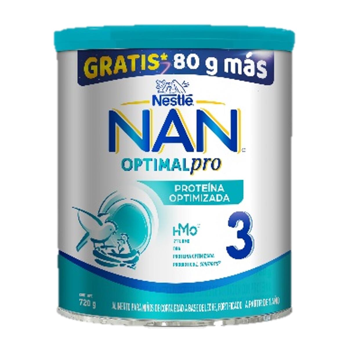 INF LCH NAN 3 OPTIMALPRO+80GR 12/720GR