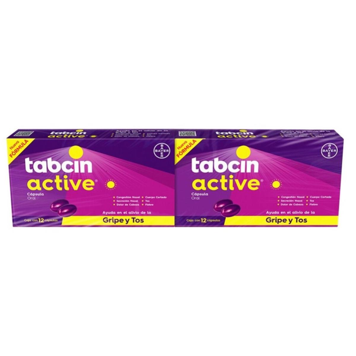 FAR MED TABCIN ACTIVE DUO2/12TAB