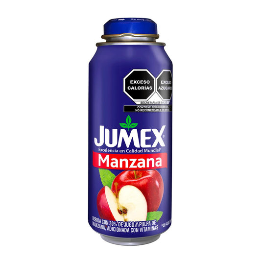 JUG JUMEX MANZANA LATA BOTELLA12/460ML