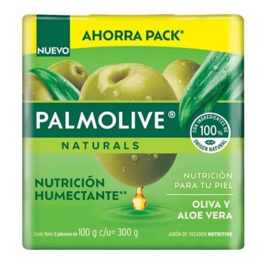 JT PALMOLIVE NAT OLIVA/ALOE 32/3/100GR