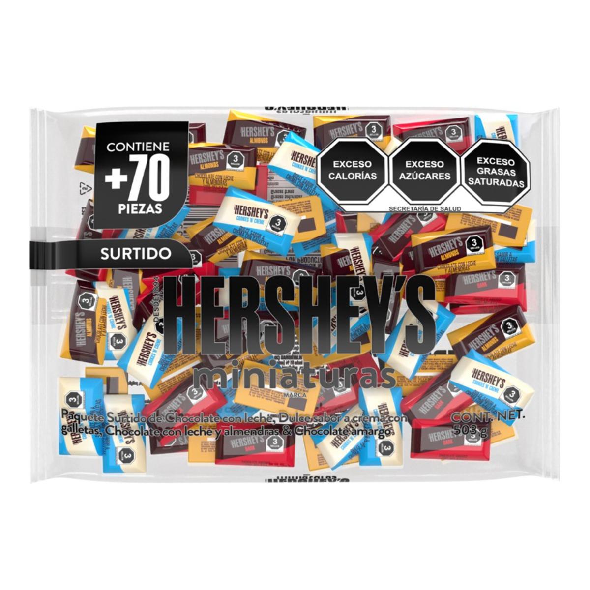 DL CHOC HERSHEYS MINIATURAS503GR