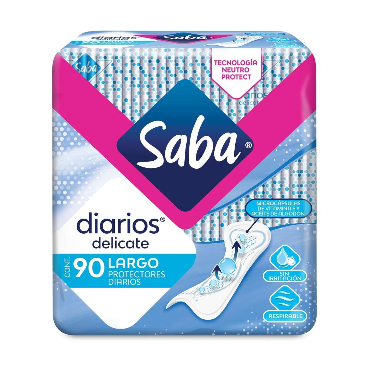 TF PANTY SABA DIARIOS DELI LARGO 12/90PZ