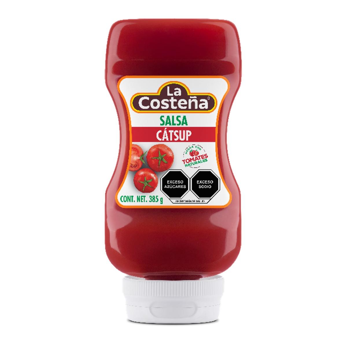 SSA CATSUP LA COSTEÑA SQZ 12/385GR