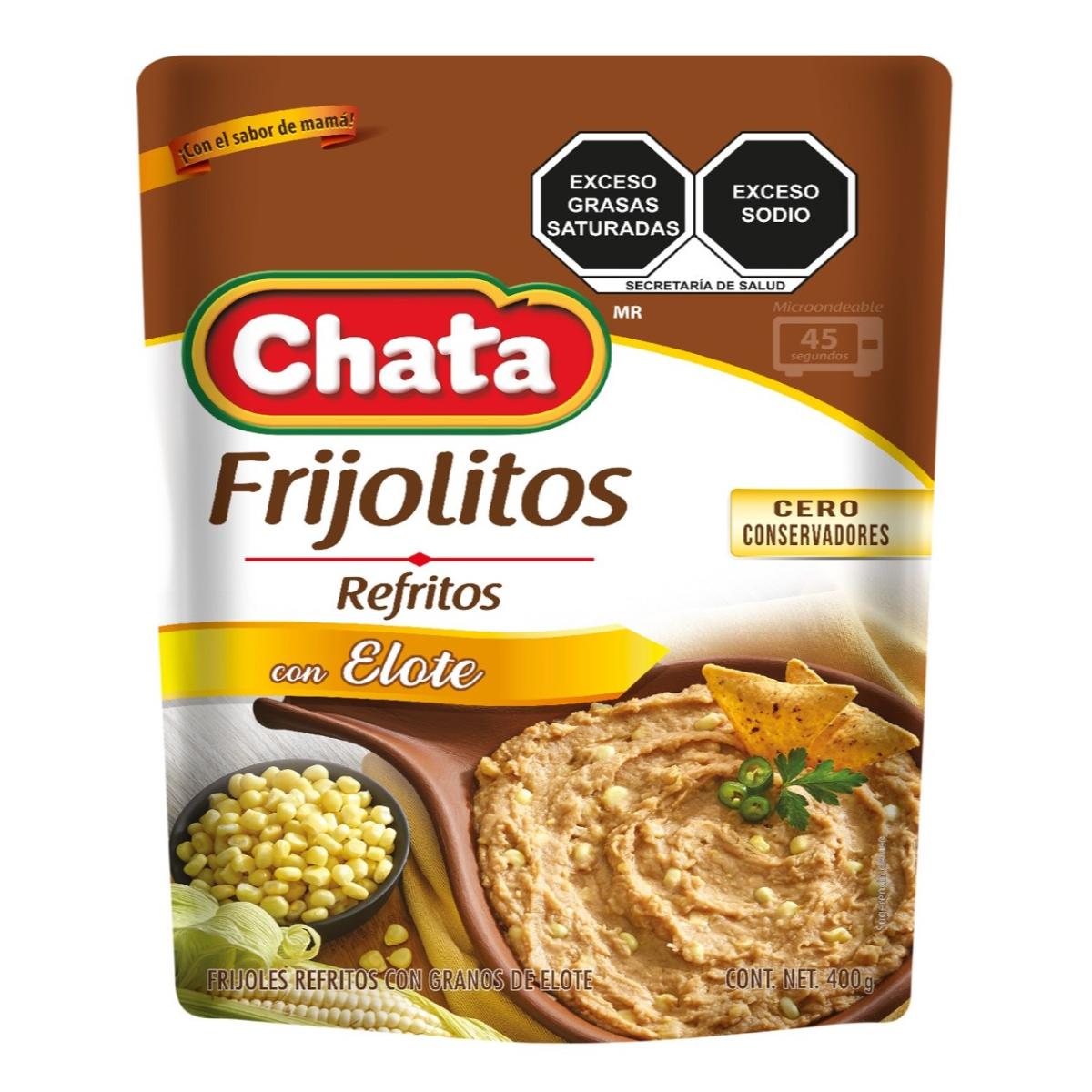 VEG FRI CHATA REF C/ELOTE POUCH 12/400GR
