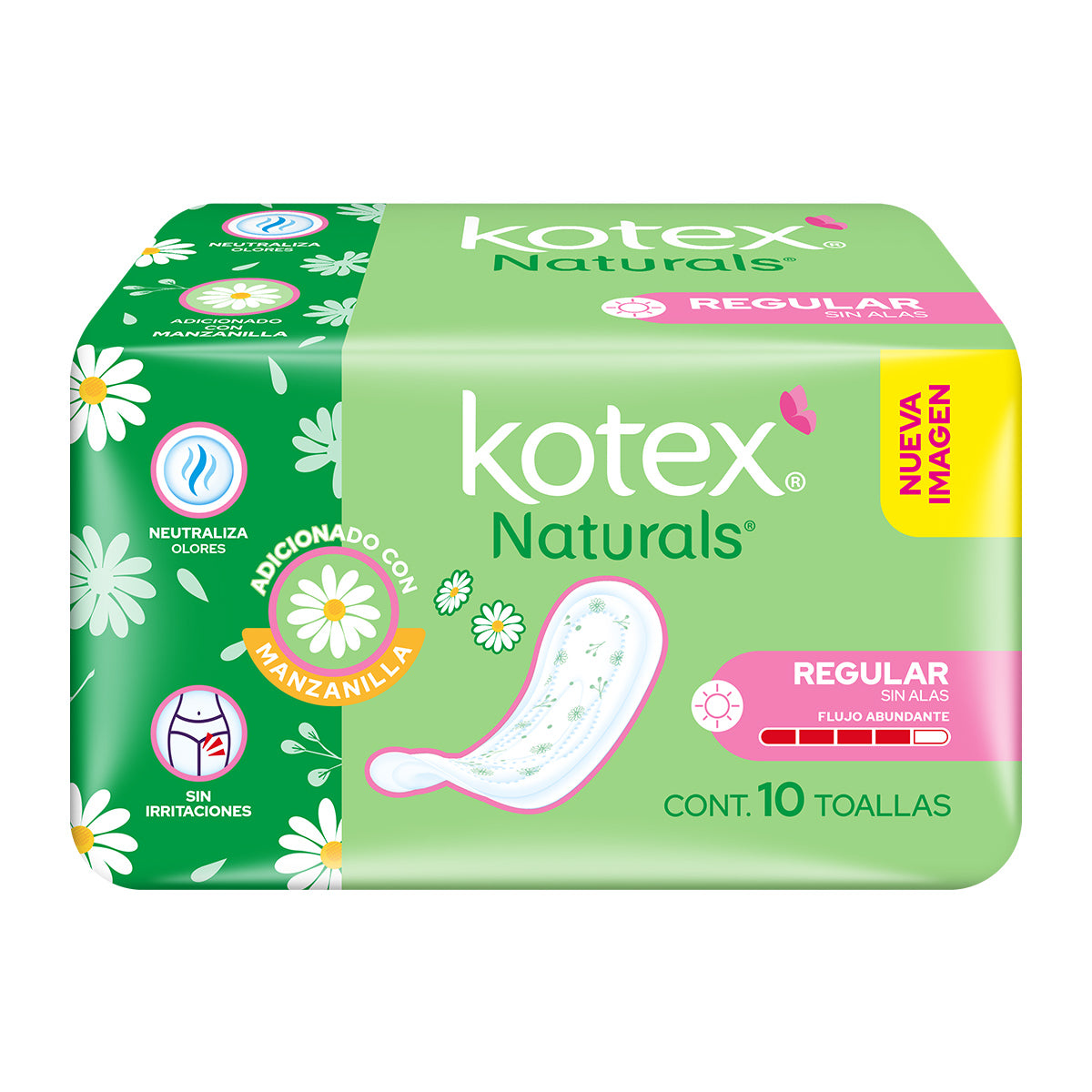 TF KOTEX MANZ ANATOMICA S/A10/10PZ
