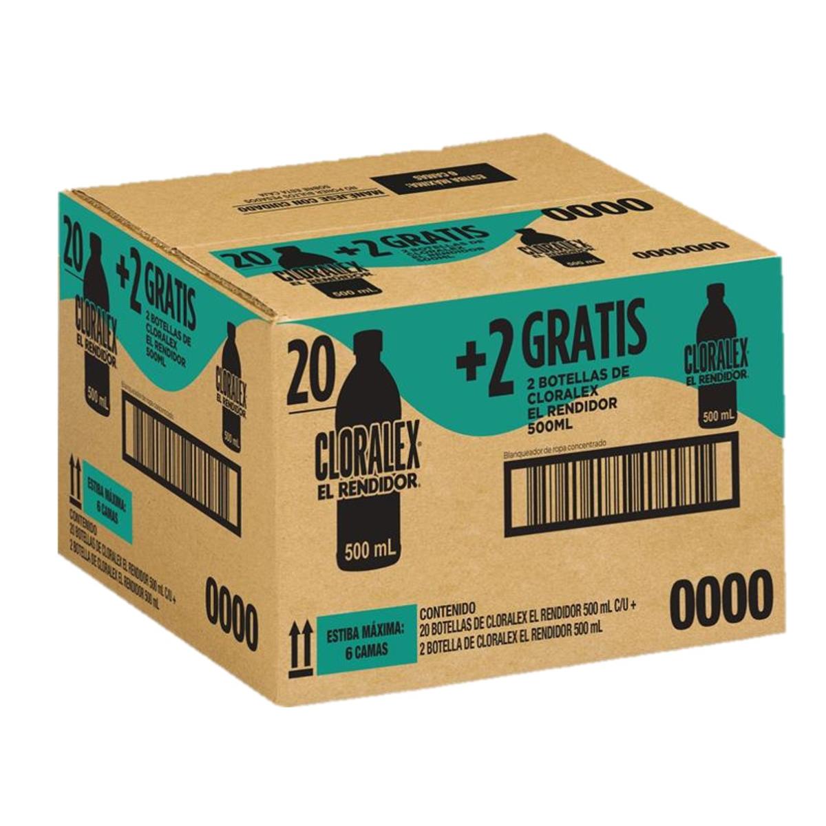 BLANQ CLORALEX+2 CLORALEX 500ML 20/500ML