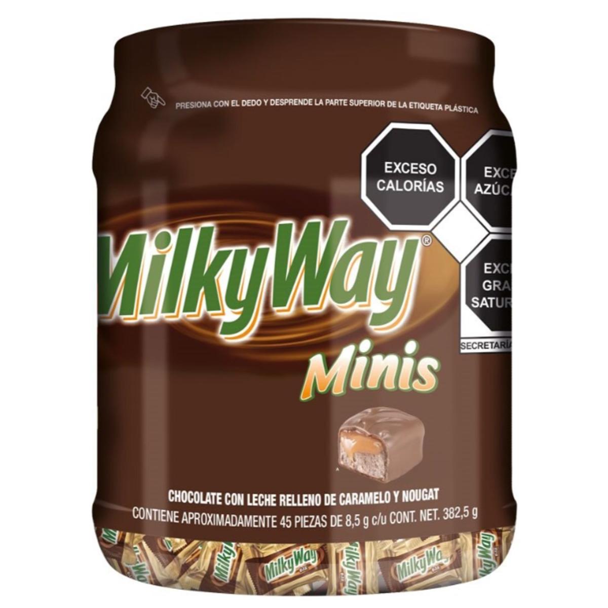 DL CHOC MILKY WAY MINIS VITROLER45PZ