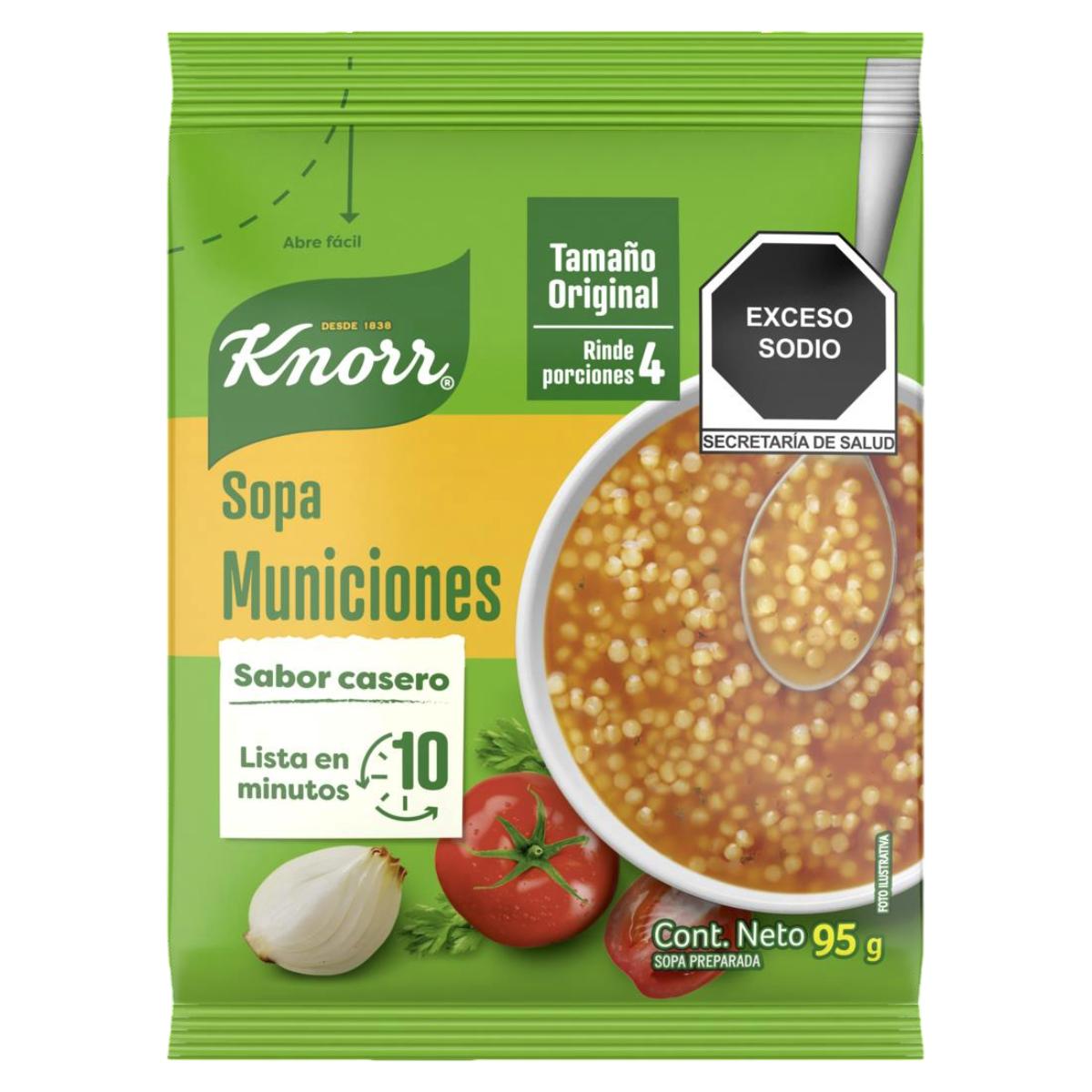 SOP SP KNORR MUNICIONES12/95GR