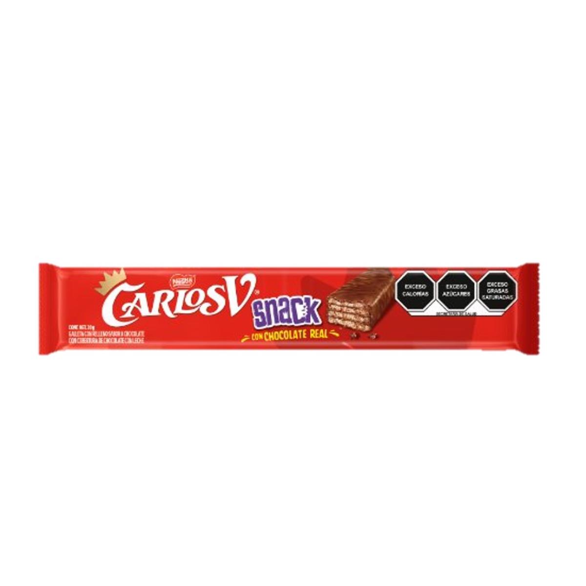 DL CHOC CARLOS V CHOCOGALLETA 30GR