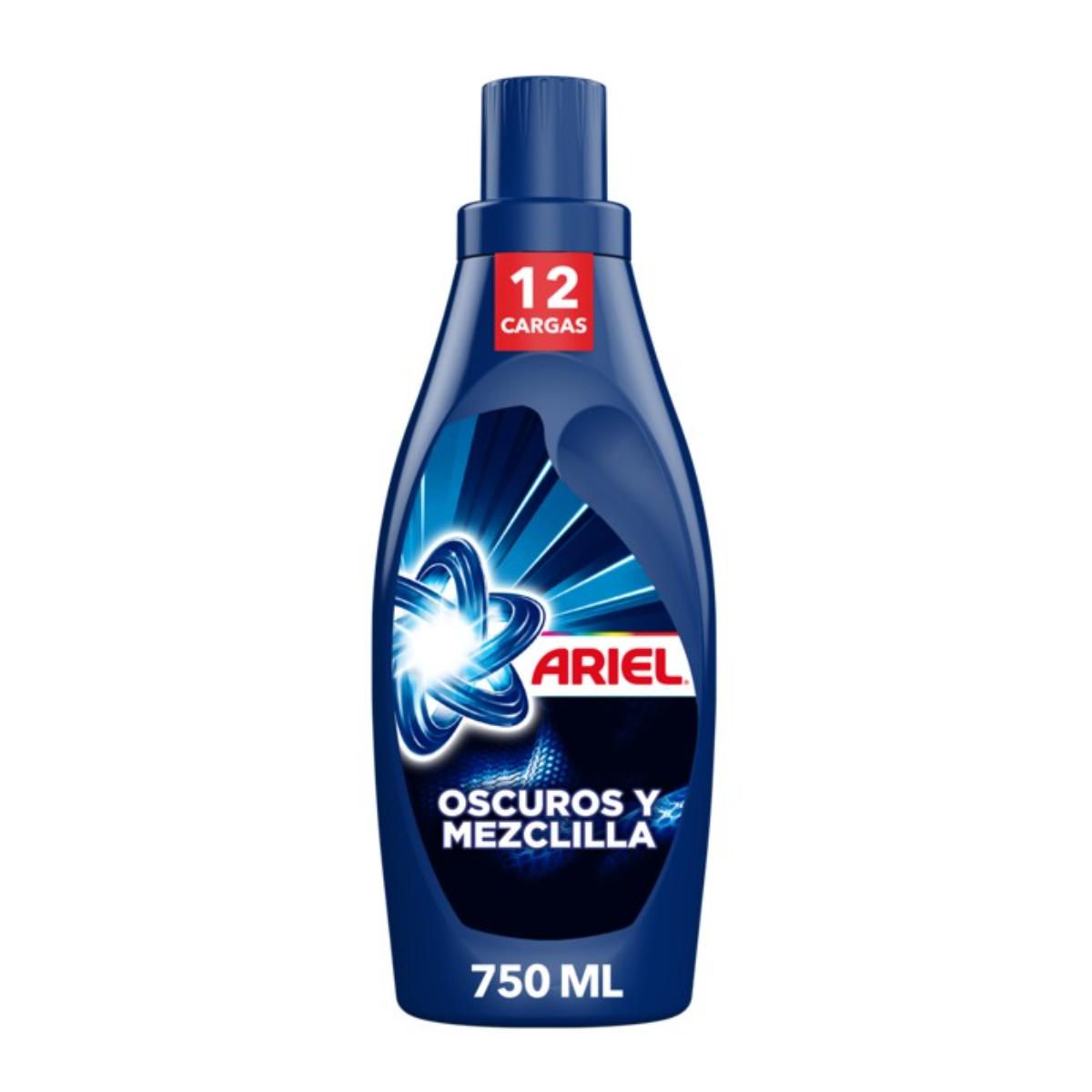 DET LIQ ARIEL OSCUROS Y MEZCLILL 9/750ML