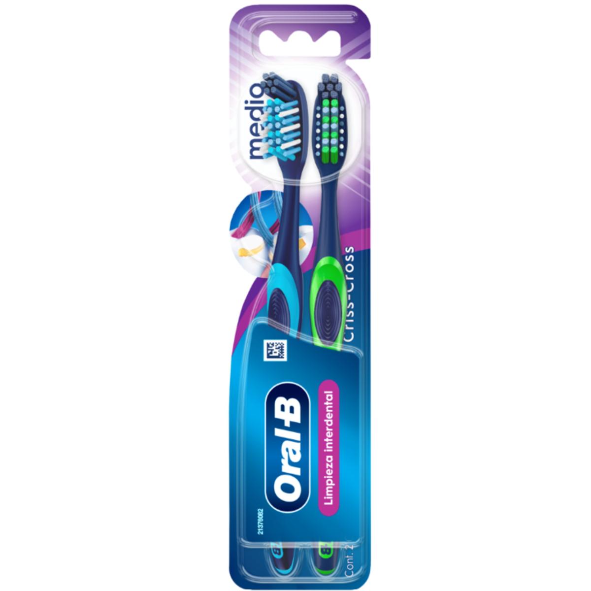 CB CEP ORAL B CRISS-CROSS MEDIO6/6/2PZ