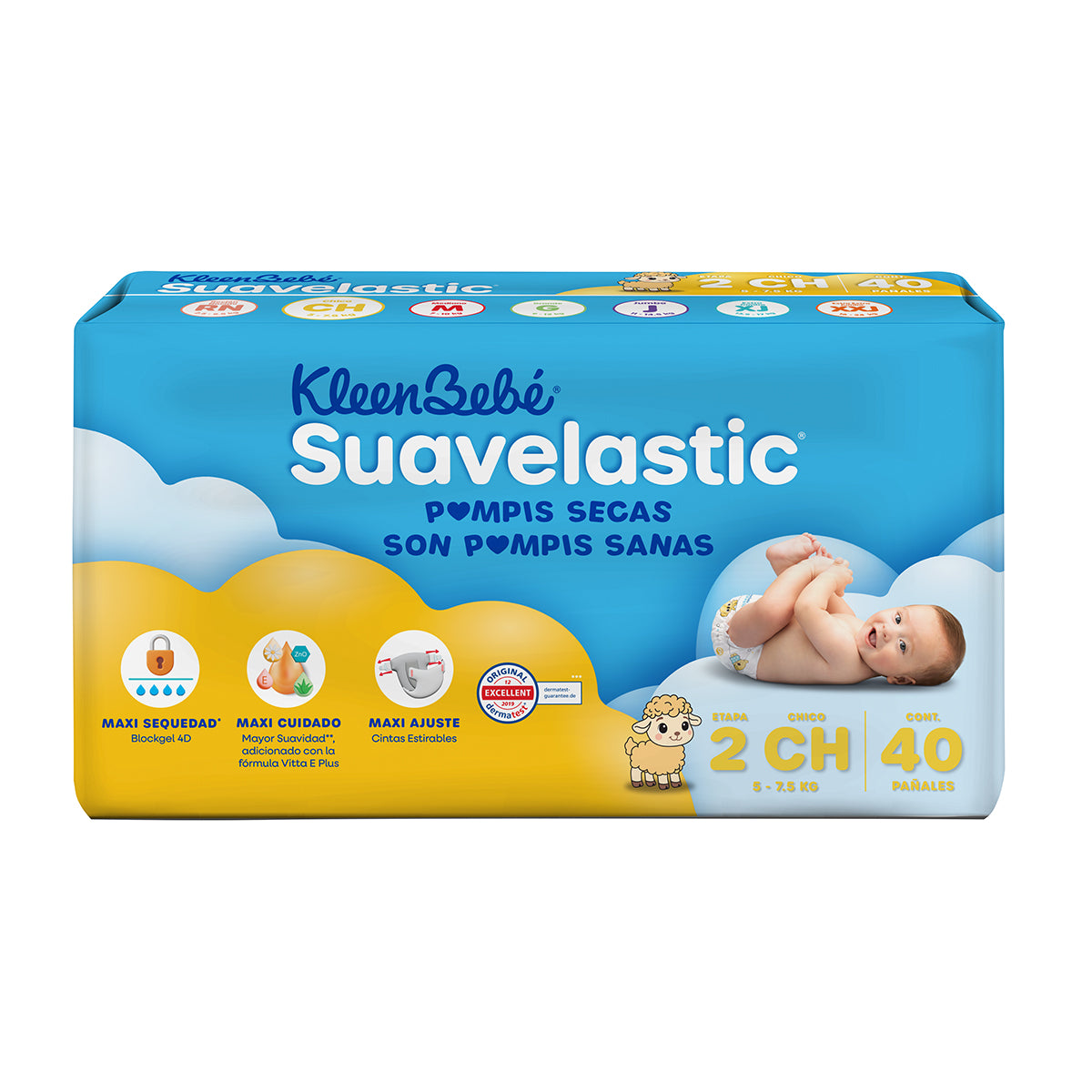 PÑ SUAVELASTIC MAX CHICO40PZ
