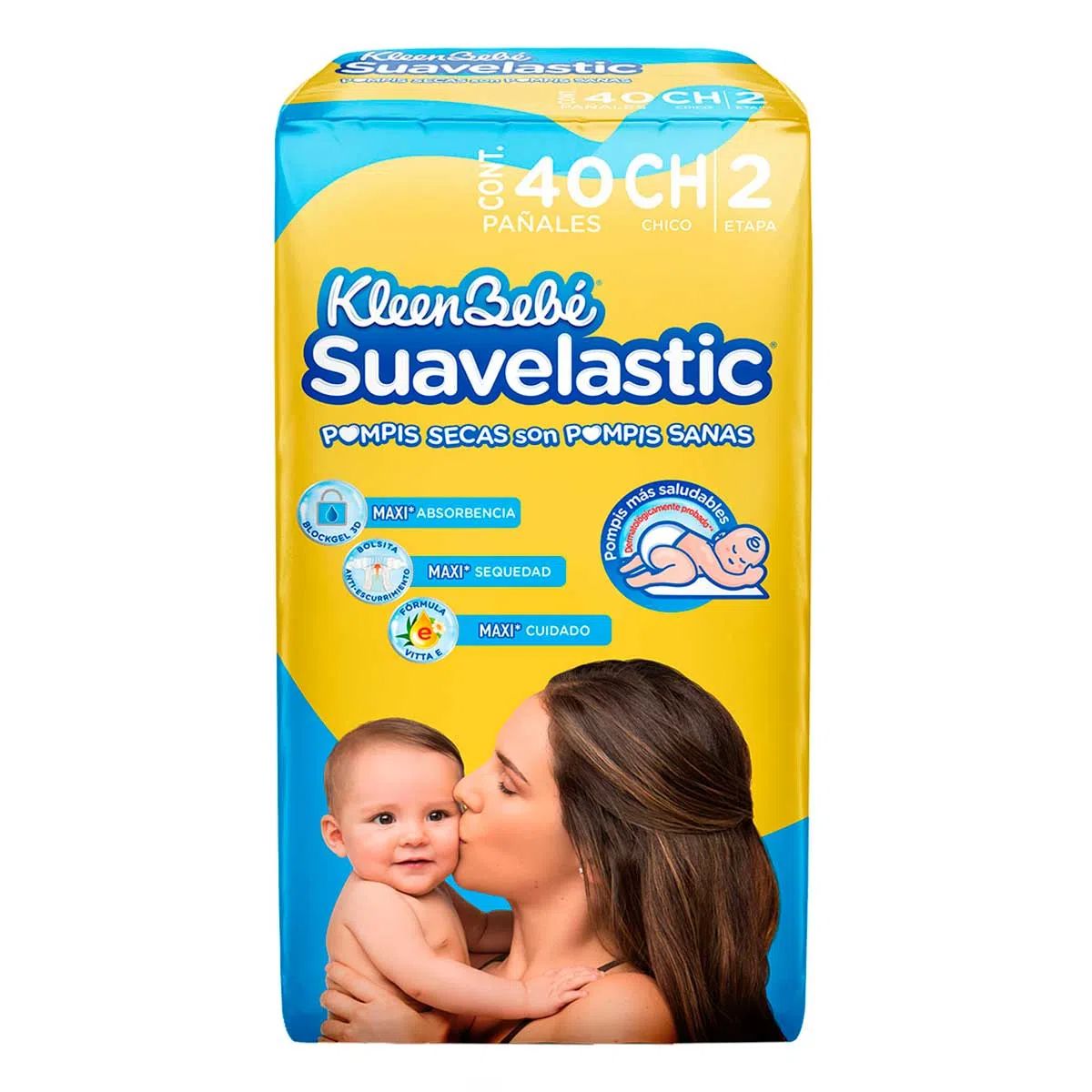 PÑ SUAVELASTIC MAX CHICO40PZ