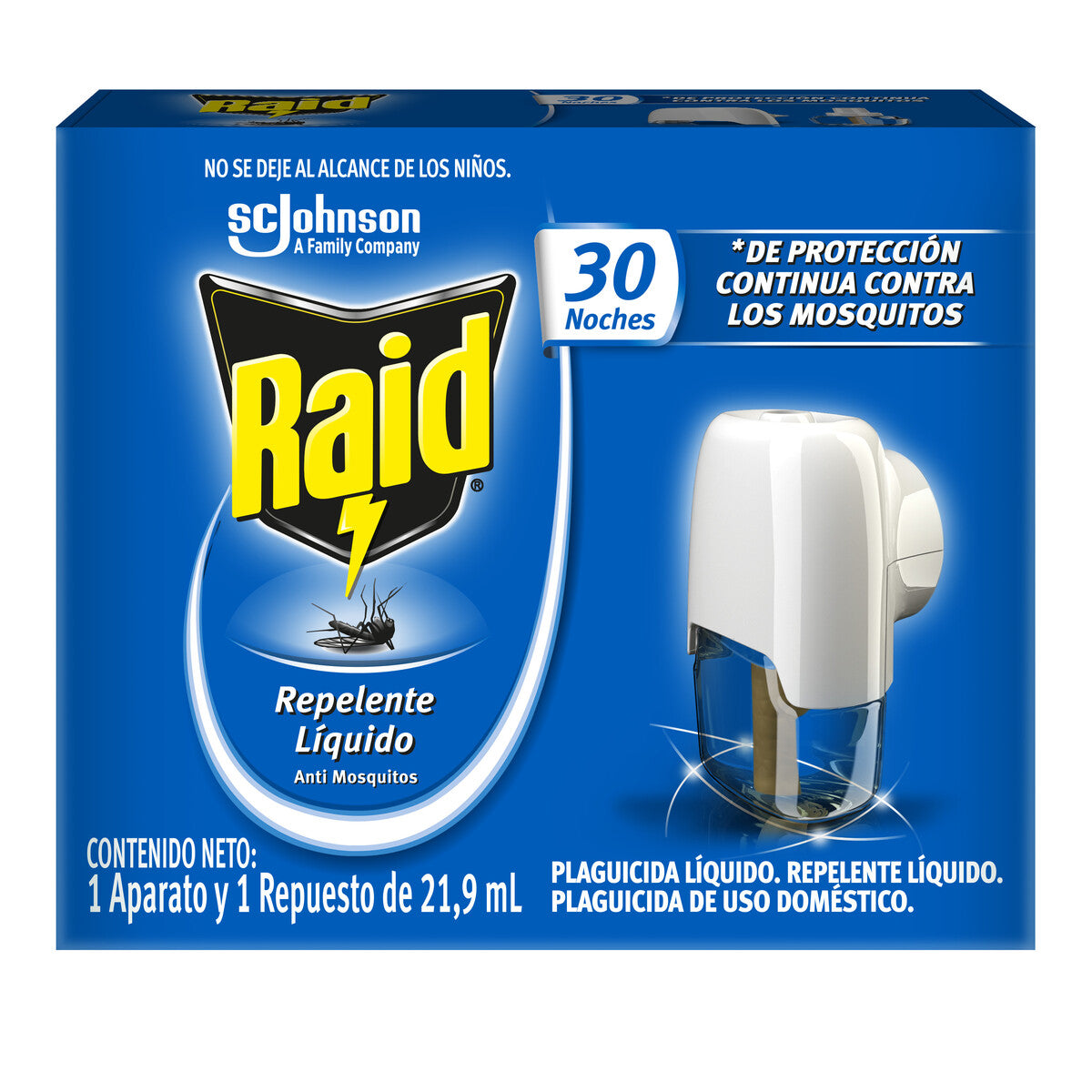 INS RAID 30 NOCHES APARATO 12/21.9ML