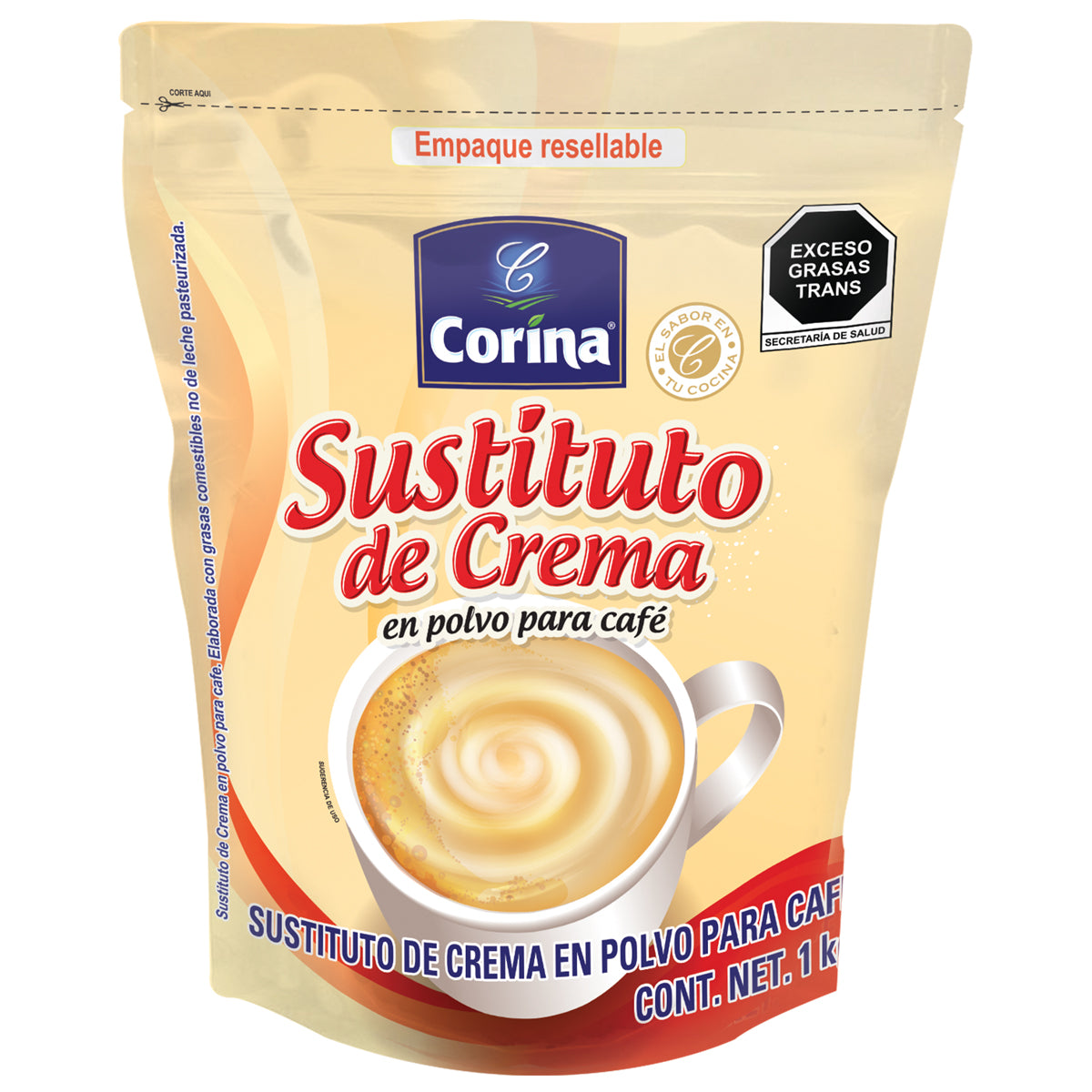 CAF CRE CORINA ZIP-LOCK1KG