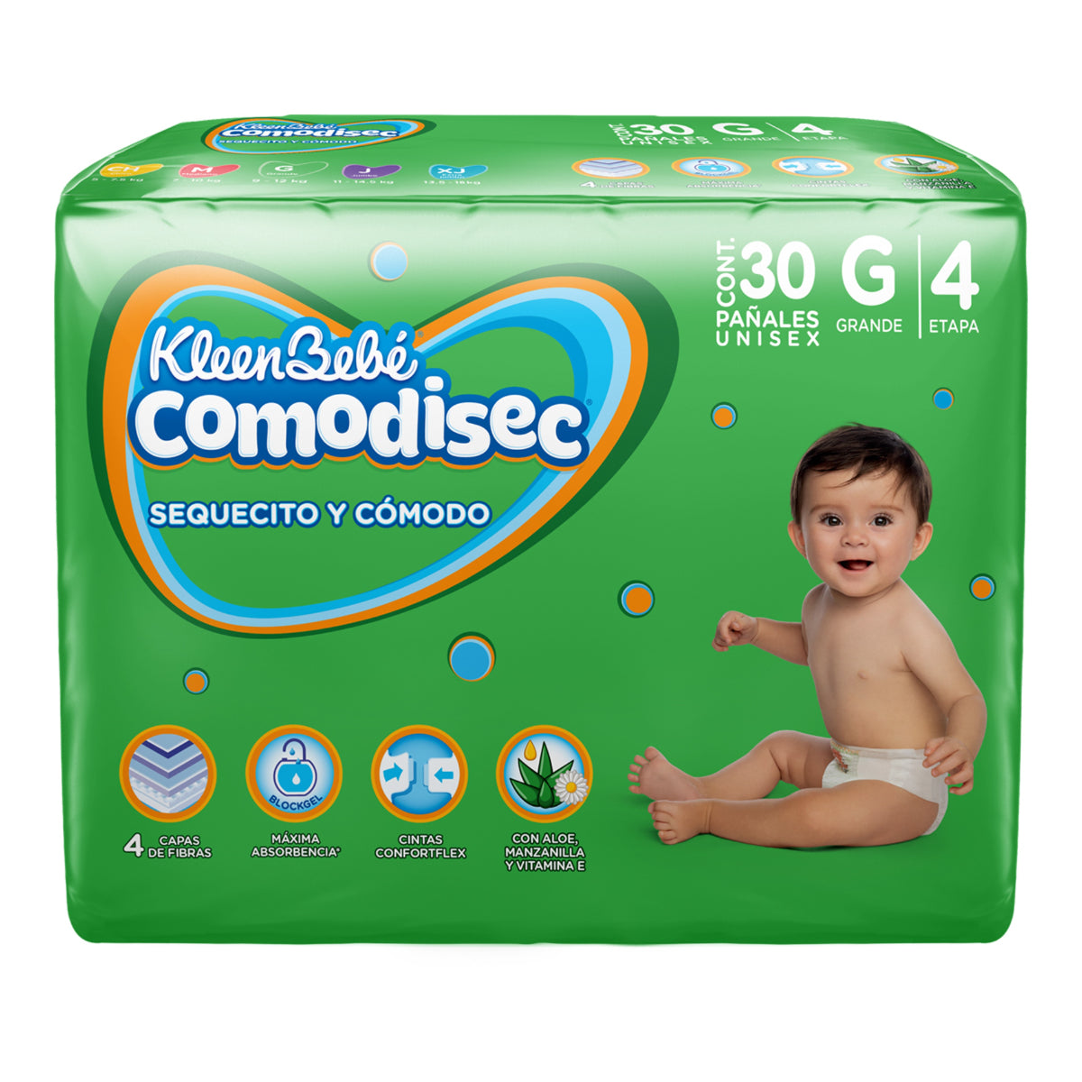 PÑ KBB COMODISEC GRANDE 30PZ