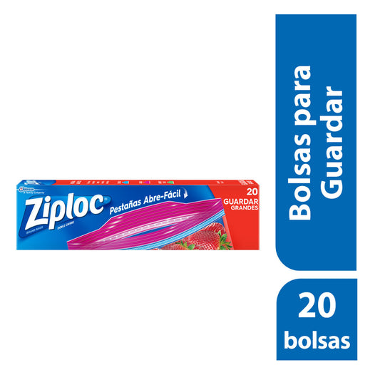 EMP BLS ZIPLOC ALIMENTOS GRANDE12/20PZ