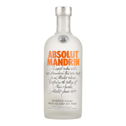 VODKA ABSOLUT MANDARINA 12/750ML