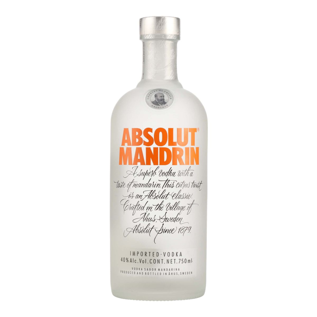 VODKA ABSOLUT MANDARINA750ML