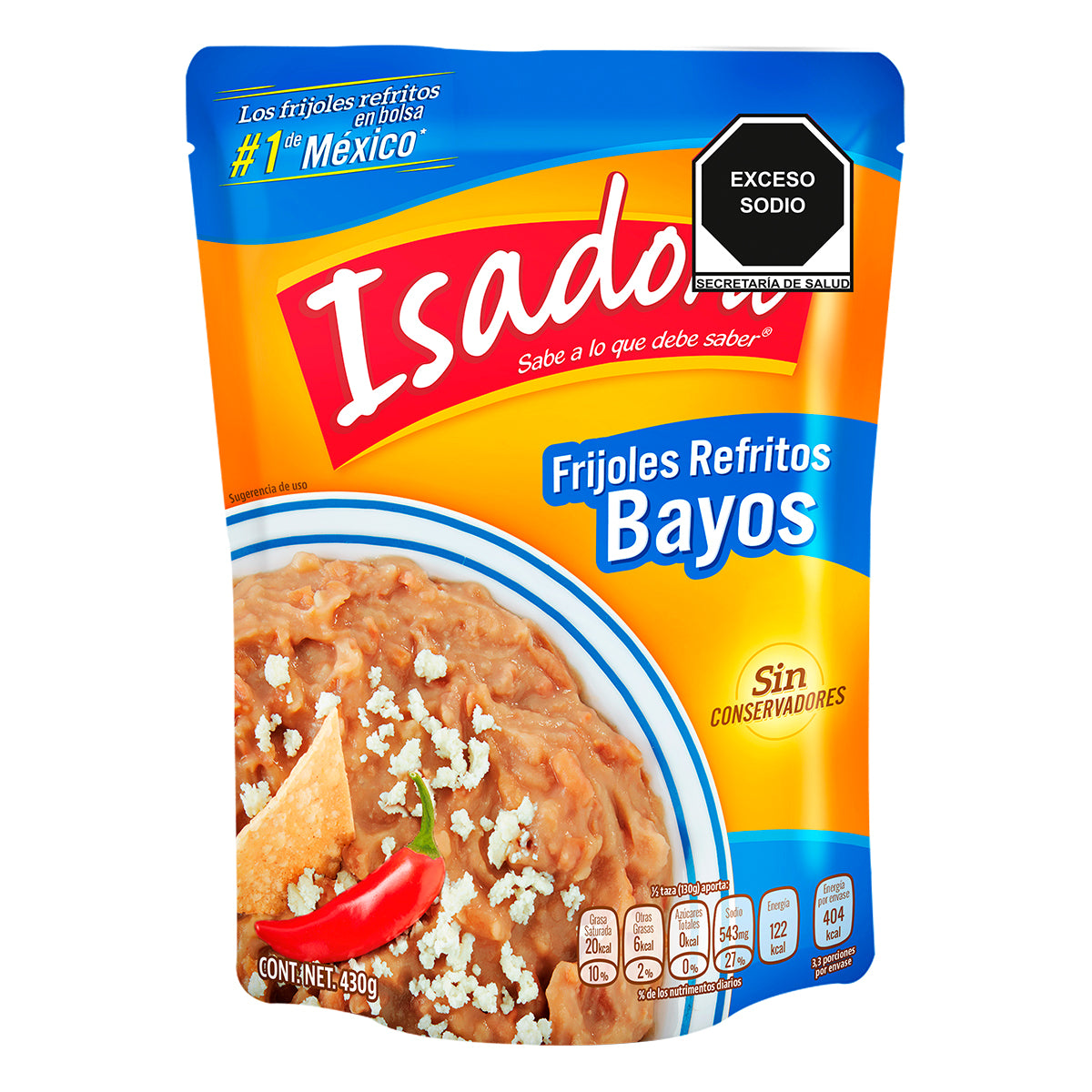 VEG FRI ISADORA REF BAYO 430GR