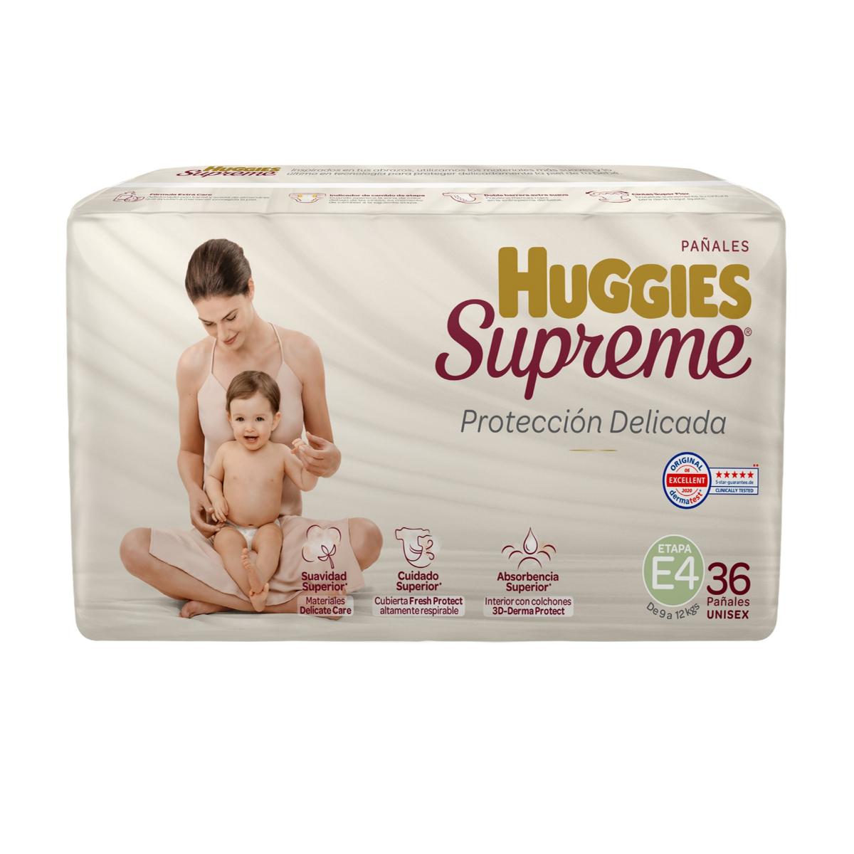 PÑ HUGGIES SUPREME P&N E4 UNISEX36PZ