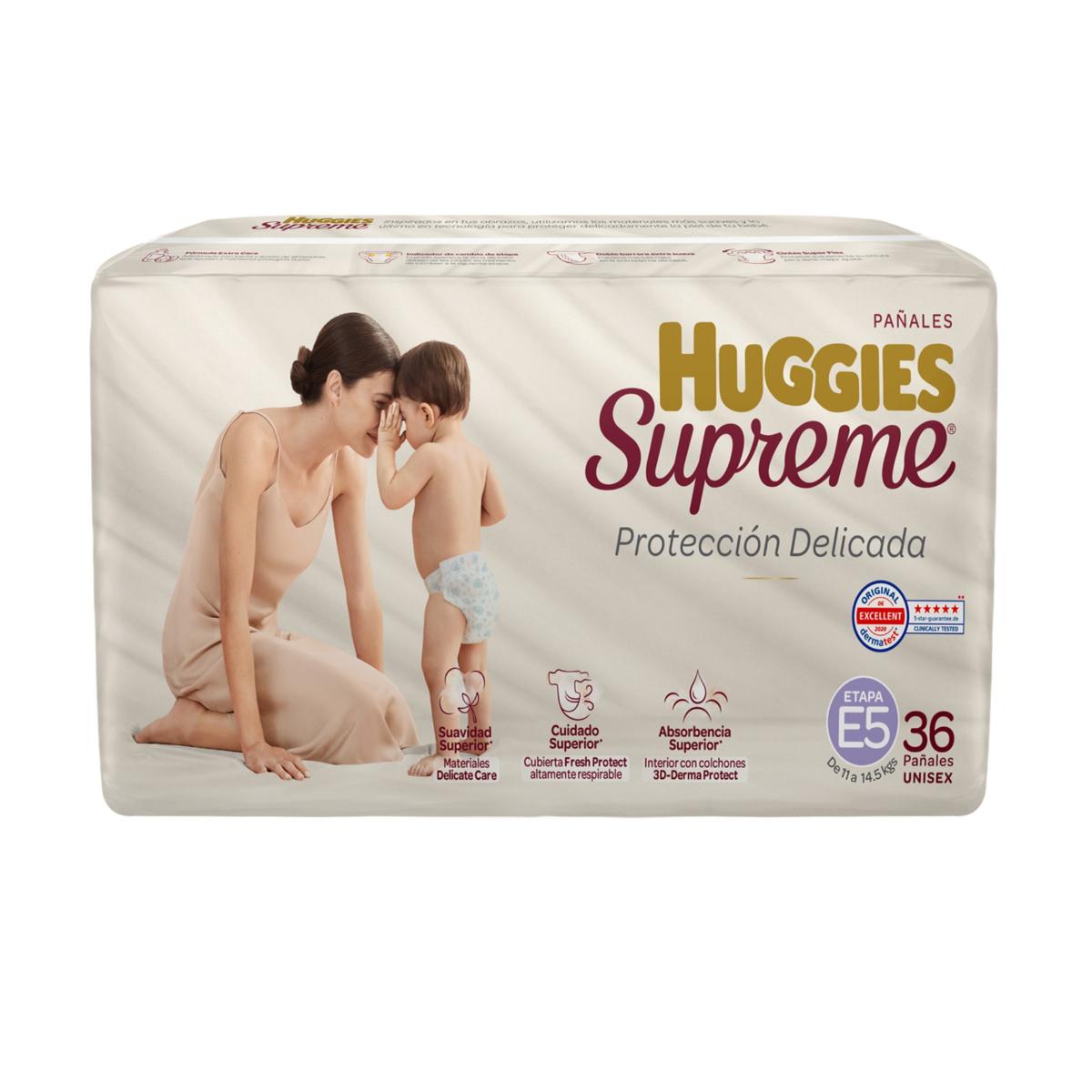 PÑ HUGGIES SUPREME P&N E5 UNISEX36PZ