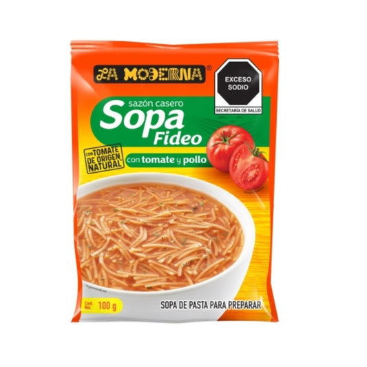 SOP SP LA MODERNA FIDEO INS 12/100GR