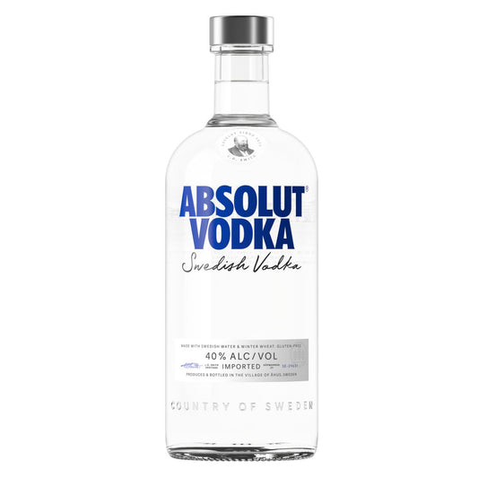 VODKA ABSOLUT AZUL12/750ML
