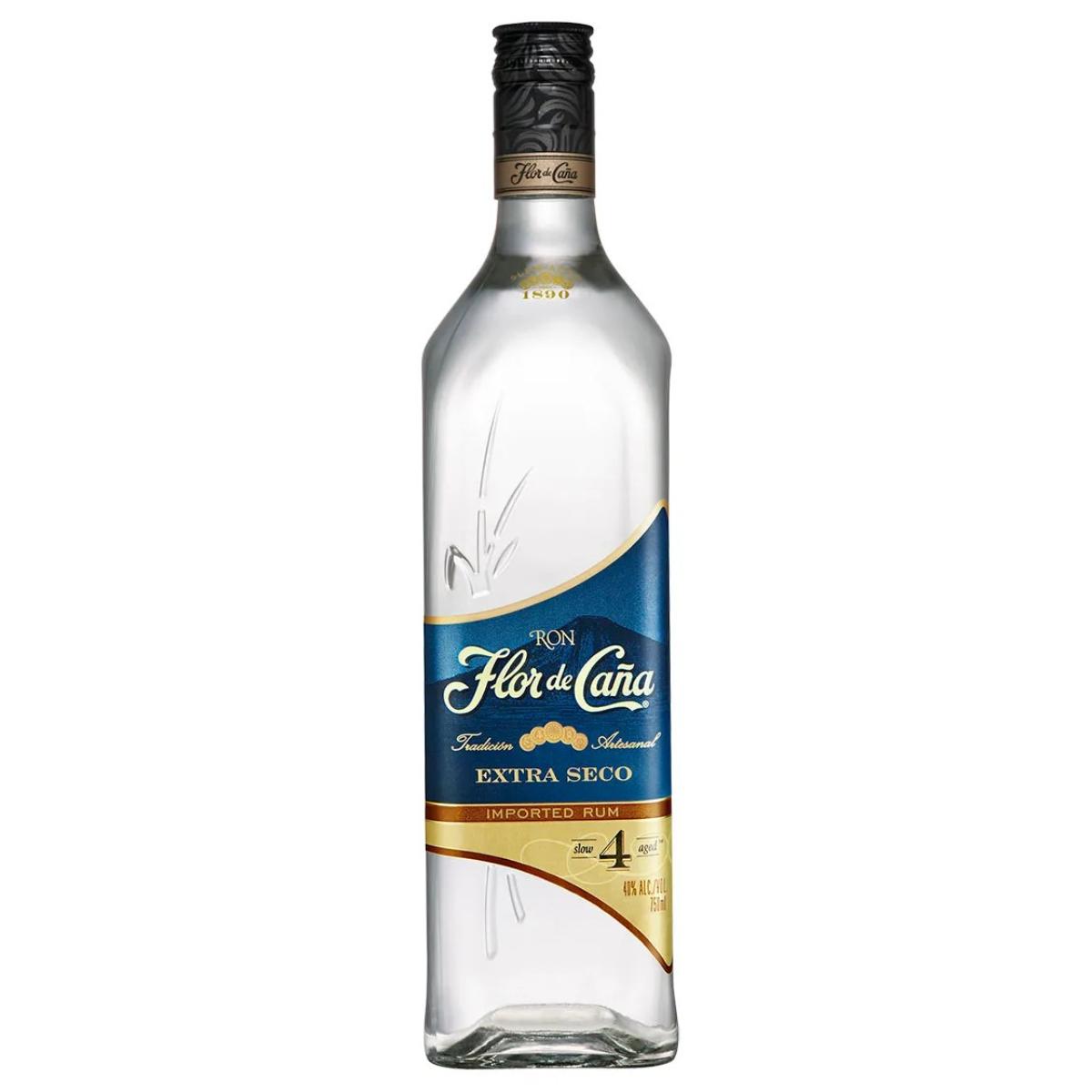 RON FLOR CAÑA BLANCO EXTRA DRY4 12/750ML