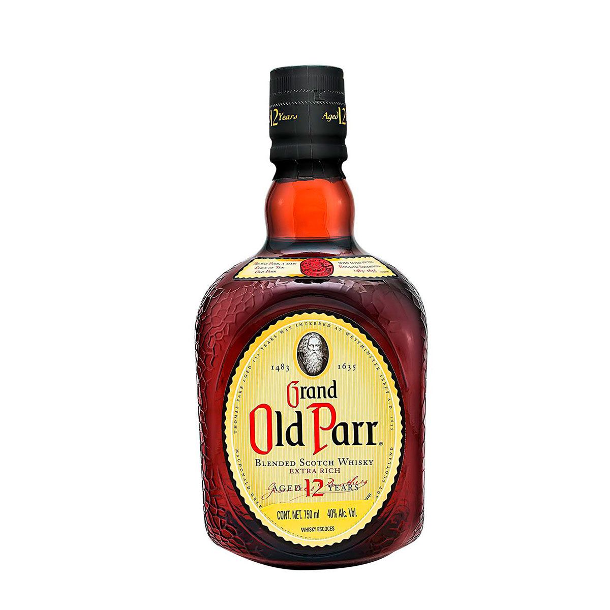 WK OLD PARR 12 AÑOS750ML
