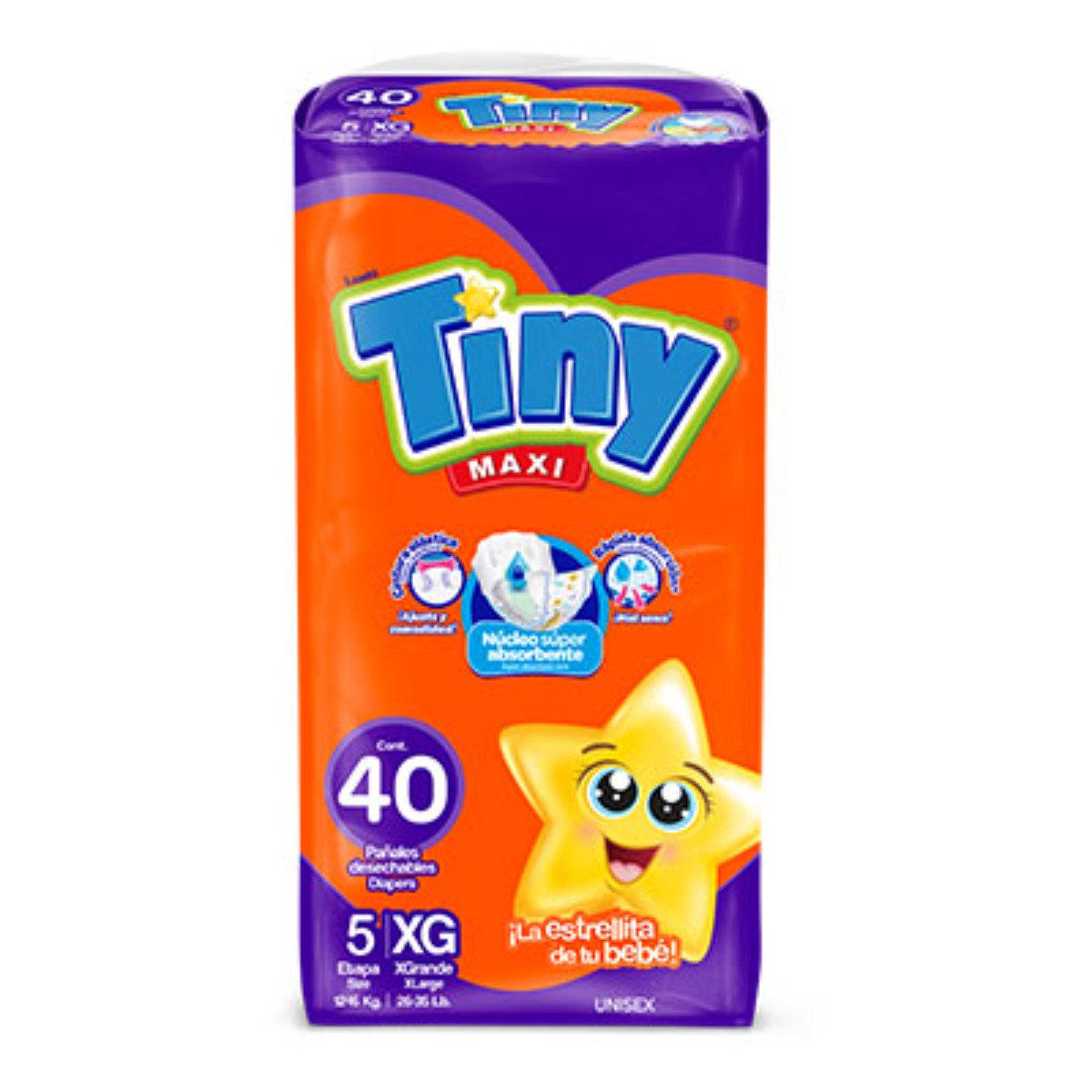 PÑ TINY MAX EXTRA GRANDE40PZ