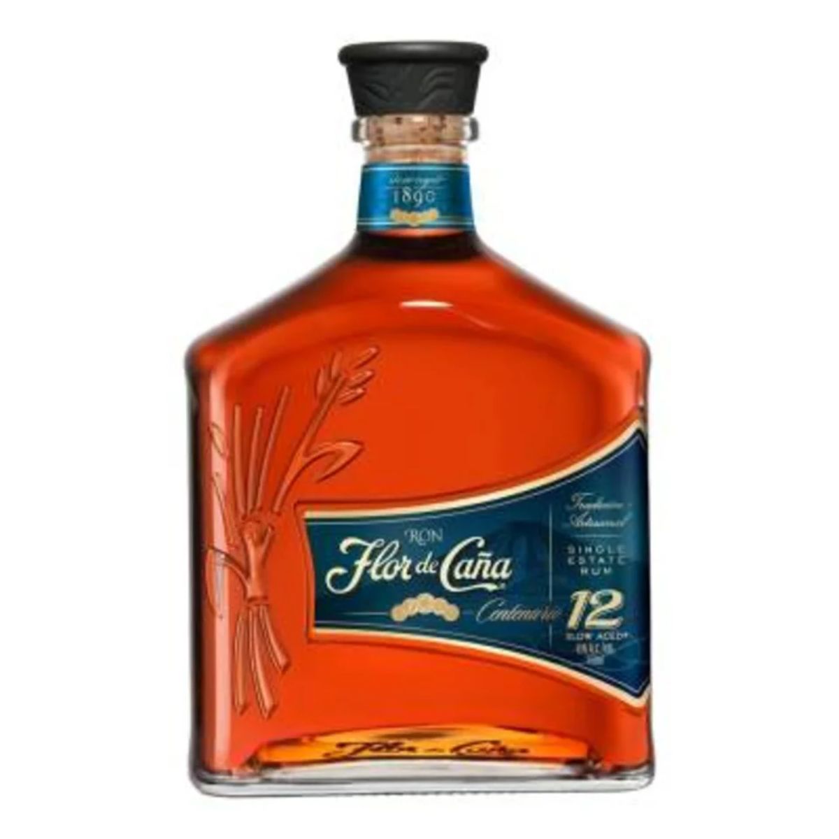 RON FLOR DE CAÑA CENTENARI 12AÑ 12/750ML