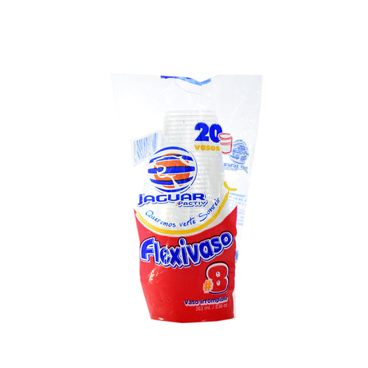 DES VASO #8 JAGUAR FLEXIVASO 24/20PZ