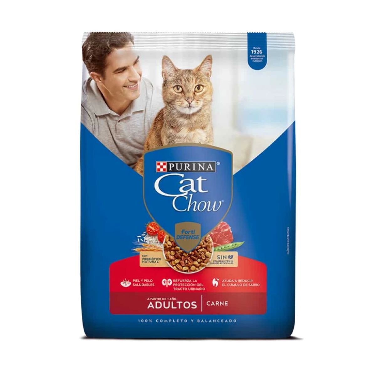 MASC CAT CHOW ADULTO12/500GR