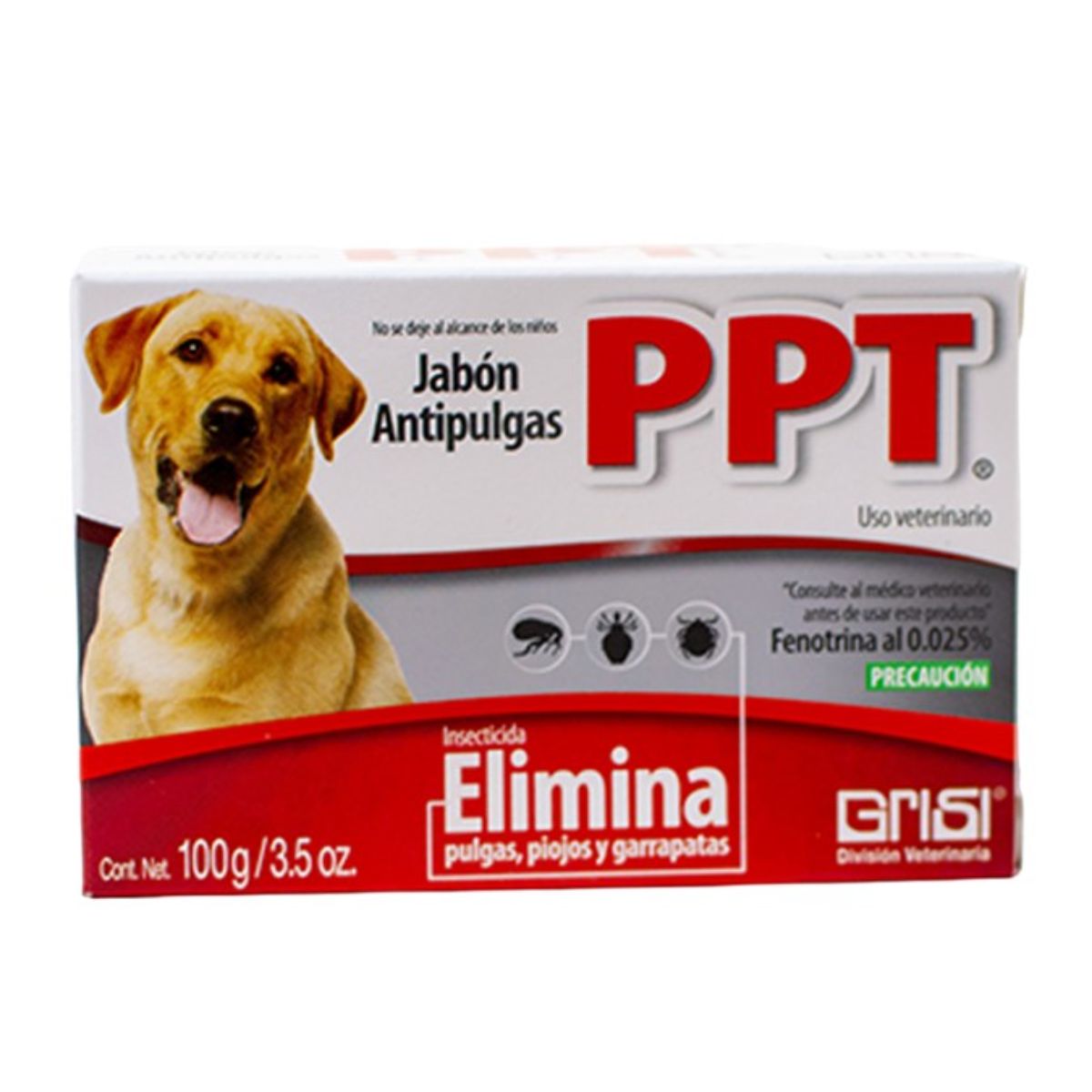 MASC JABON PPT ANTIPULGAS100GR