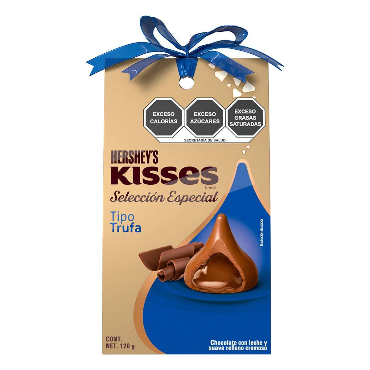 DL CHOC KISSES SELEC ESPEC TRUFA 120GR