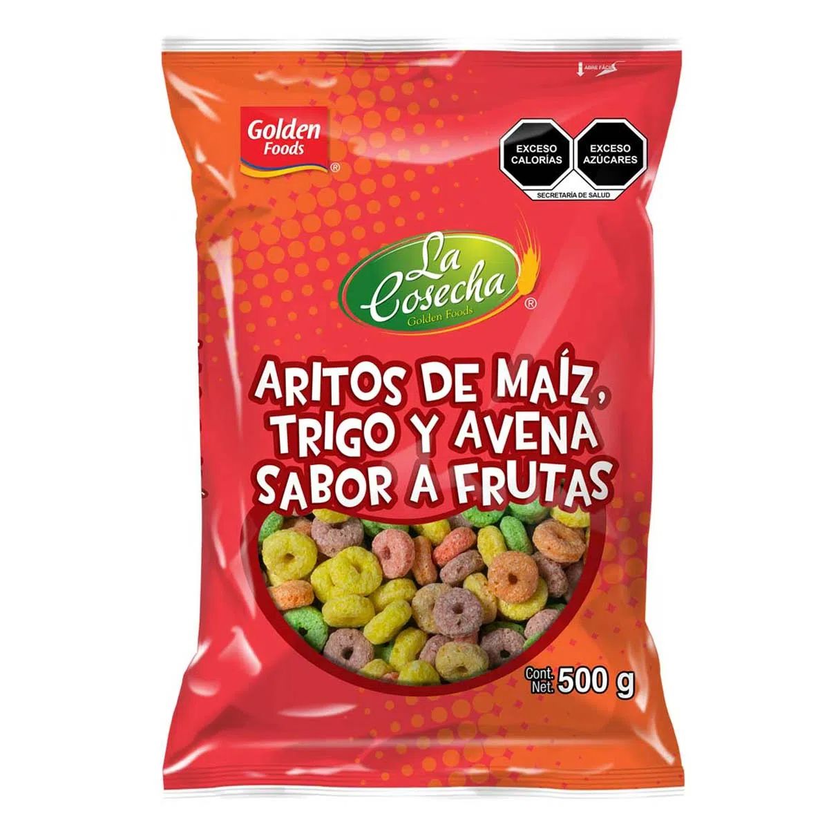CER LA COSECHA FRUTI ROLLS10/500GR
