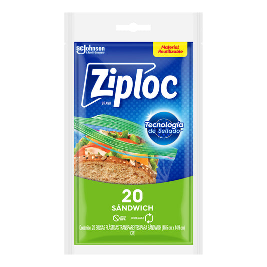 EMP BLS ZIPLOC SANDWICHECONOPK 12/20PZ