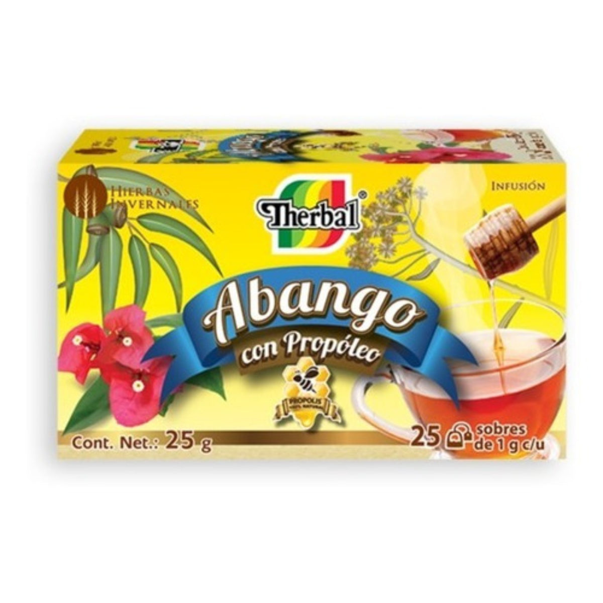TE THERBAL ABANGO CON PROPOLEO 24/25PZ
