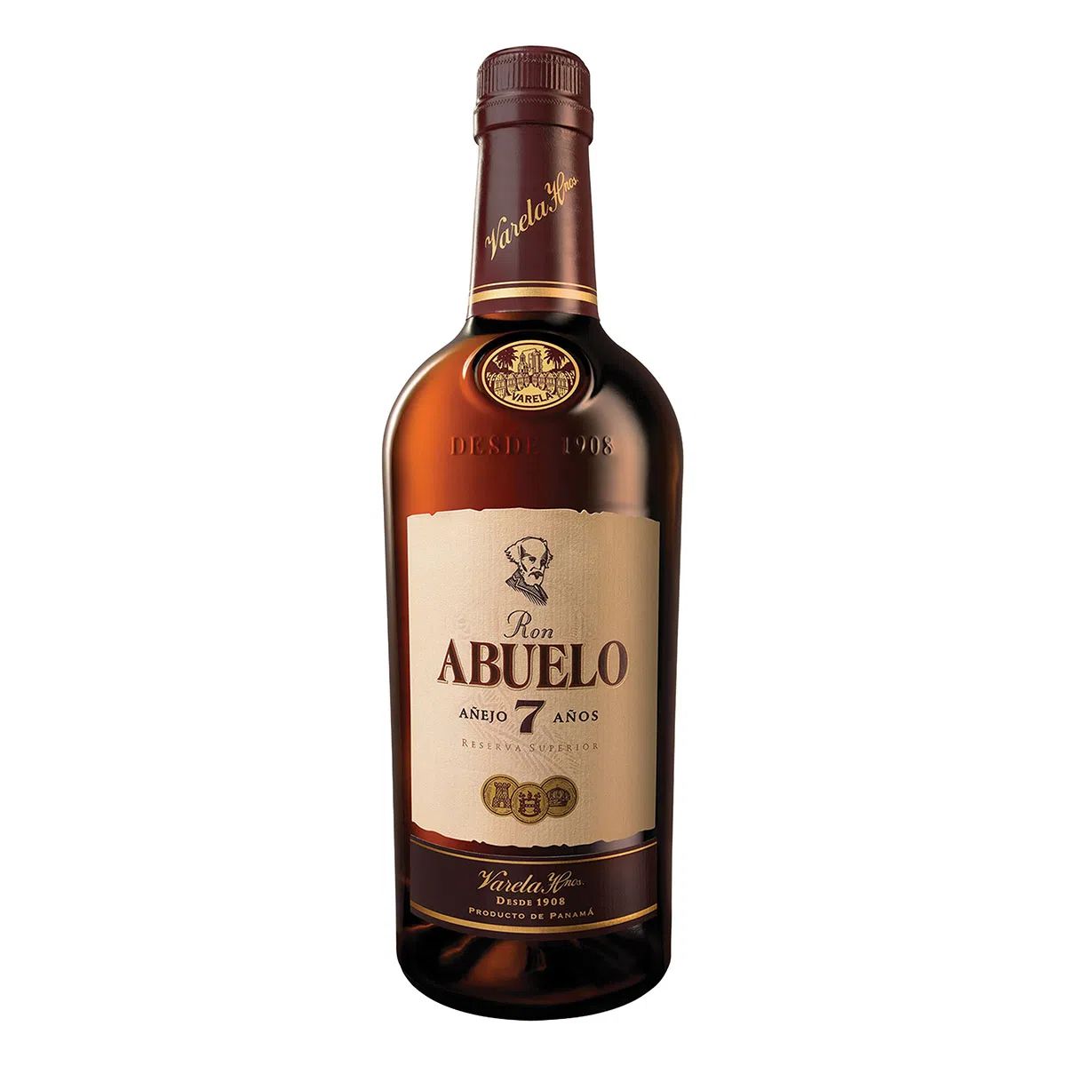 RON ABUELO 7 AÑOS 12/750ML