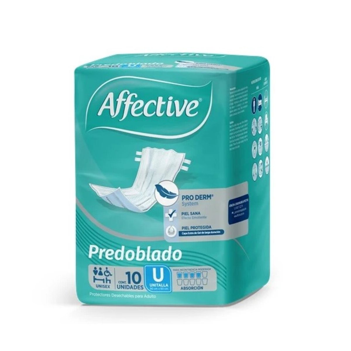 PÑ AFFECTIVE PREDOBLADO UNI 10PZ