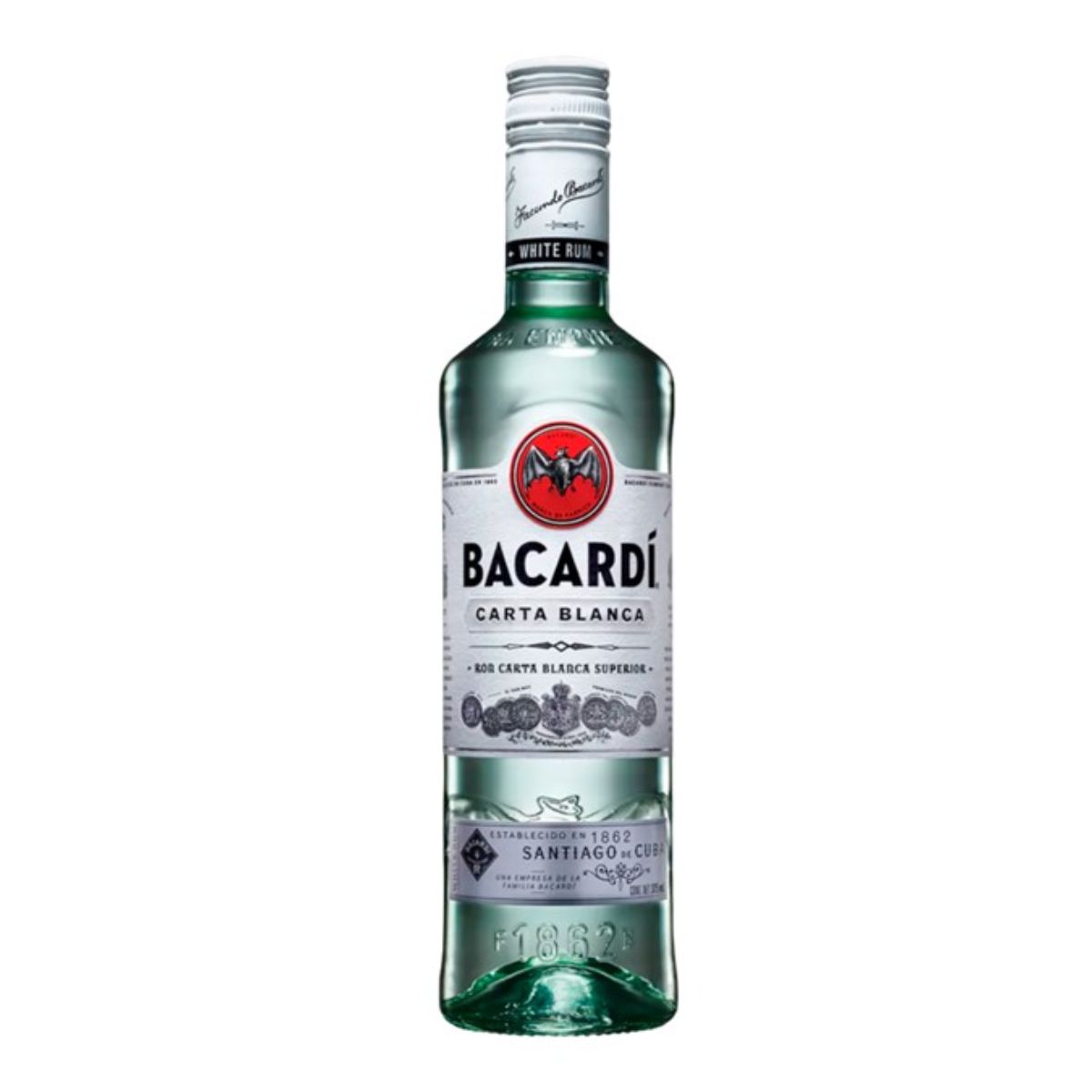 RON BACARDI CARTA BLANCA24/375ML
