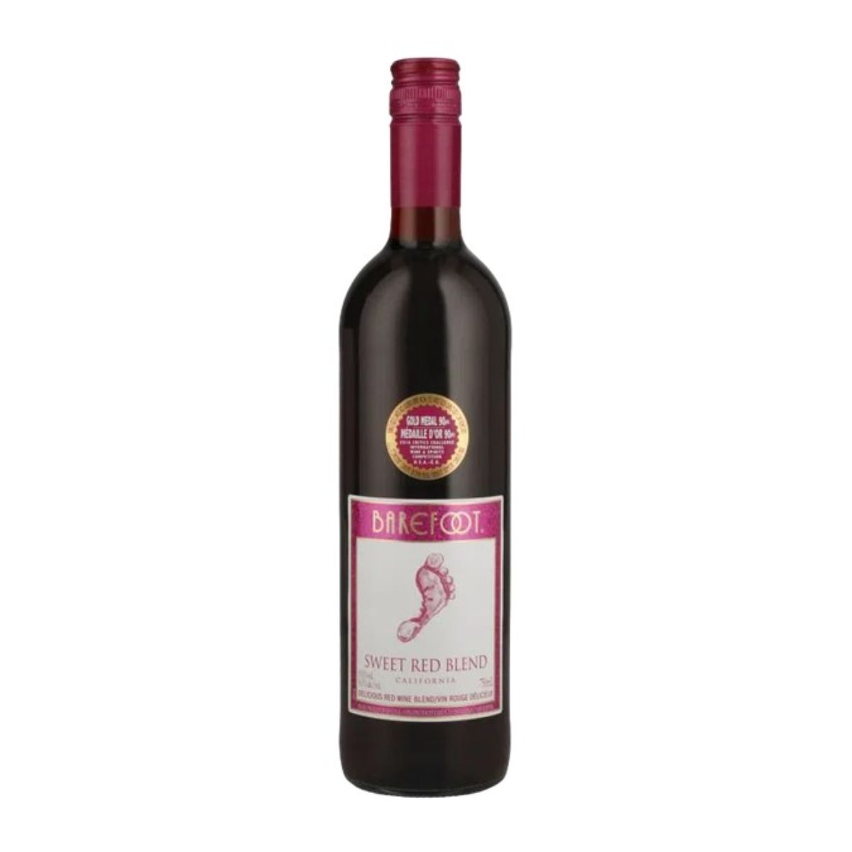 VMT BAREFOOT SWEET RED12/750ML