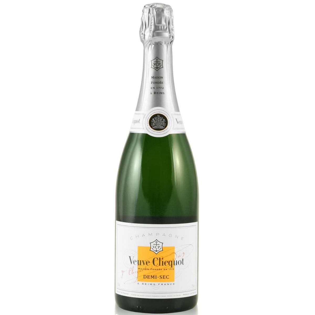 CHAMP VEUVE CLICQUOT DEMI SEC6/750ML