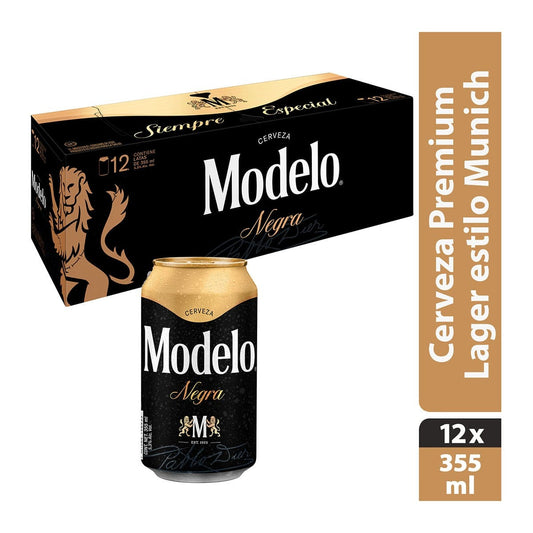 CERV NEGRA MODELO LATA2/12/355ML