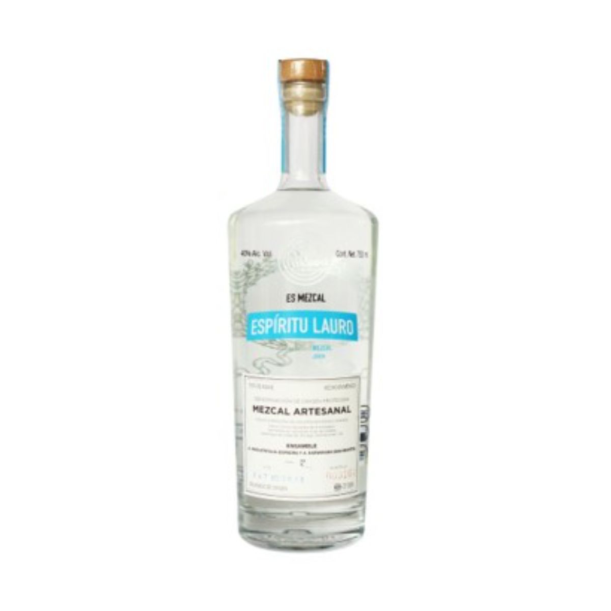 MEZCAL ESPIRITU LAURO JOVEN6/750ML