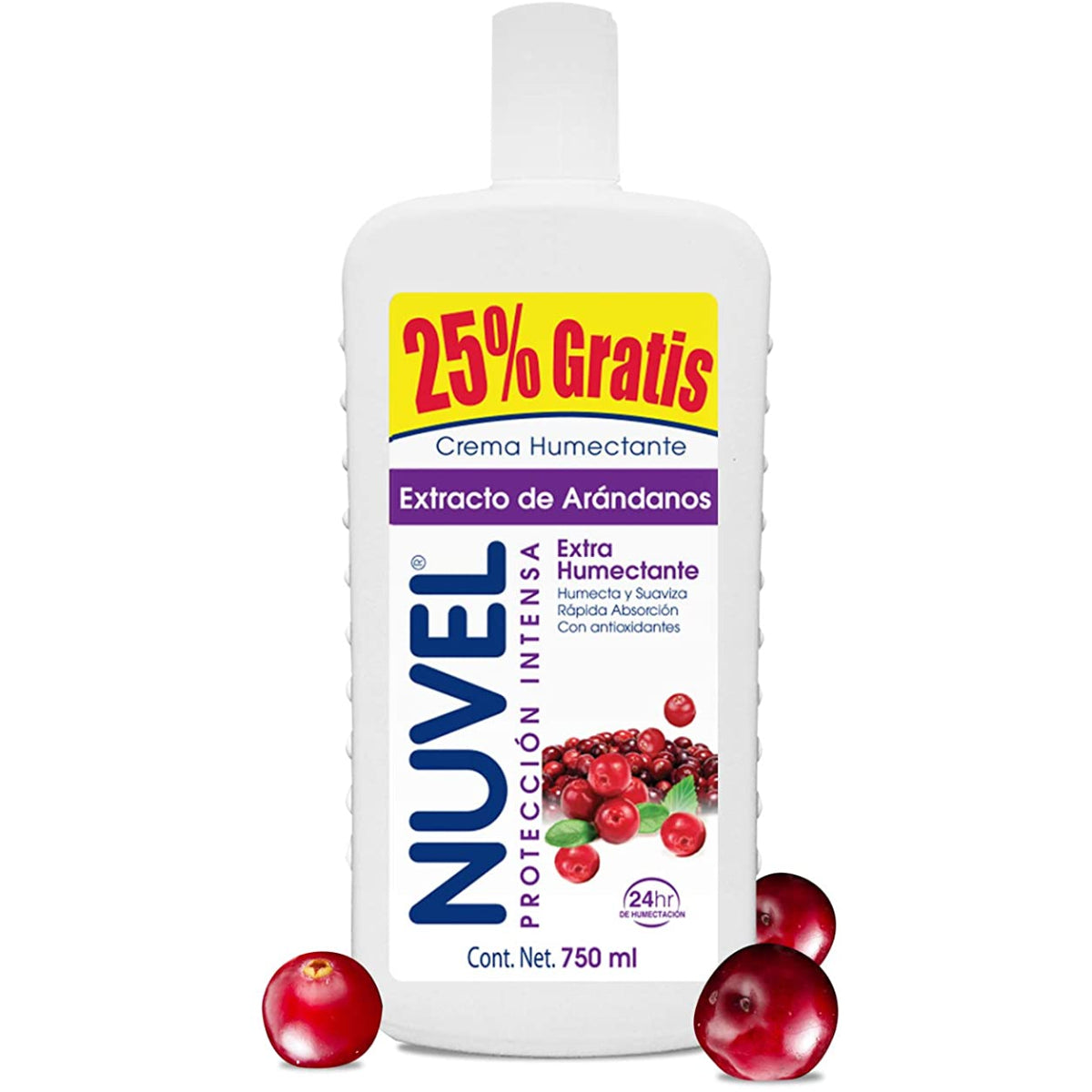 CR NUVEL EXTRA HUMECT ARANDANOS750ML